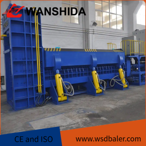 Baler cisalhamento com alta eficiência para processamento de sucata