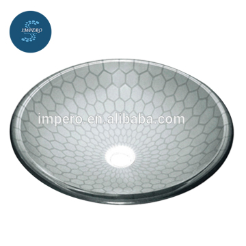 Transparent Glass Hand Wash Basin with Affordable Price