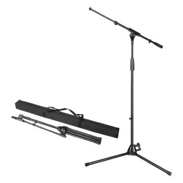 DDP RTS Télescope réglable Stand de microphone de trépied professionnel