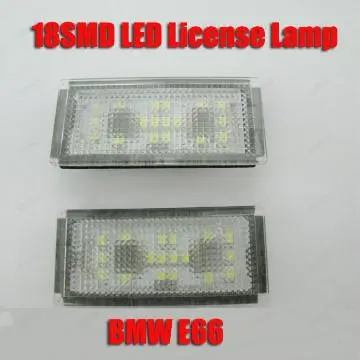18 SMD LED tail license lamp/license plate light for BMW E66