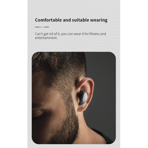 Earbudos inalámbricos de control táctil Bluetooth para negocios