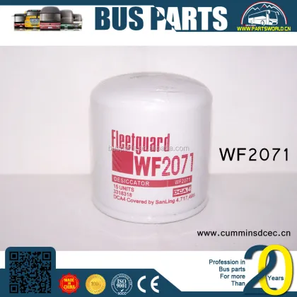 ZONDA Zhongtong Bus Air Filter Parts Yutong ZK6737 Fuel 1141-00953 Yuchai Engine