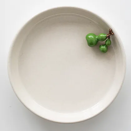 Wholesale Handmade Gourd Tea Cup Ceramic Kung Fu Tea Set