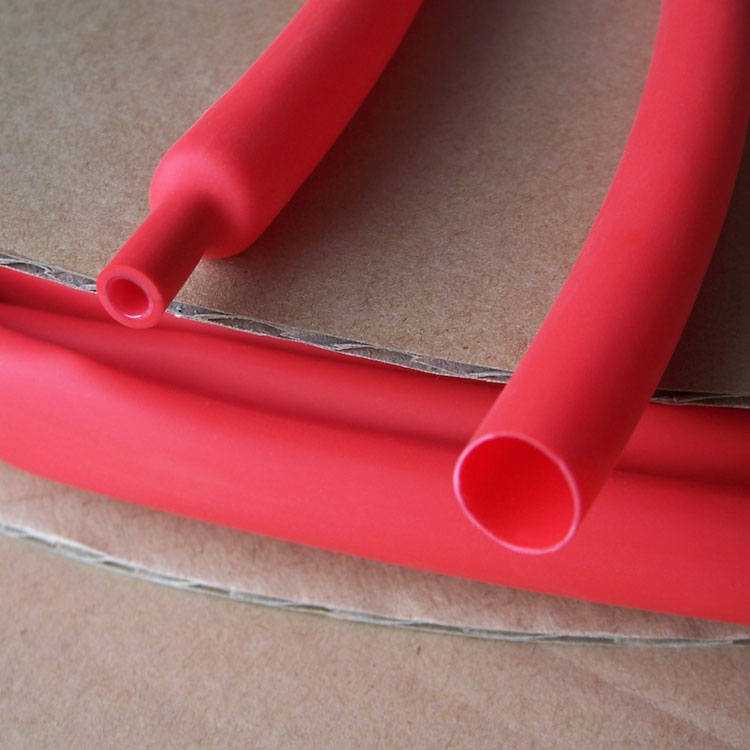 1M 6mm Diameter PE 4:1 Ratio Heat Shrinking Tube Adhesive Lined Dual Wall With Thick Glue Wire Wrap Waterproof Kit Cable Sleeve