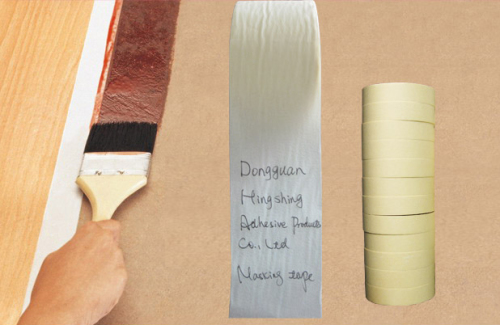 Automotive Paintting Masking Paper Tape High Temperature
