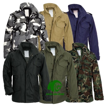KANGO Factory M65 Outdoor Field Parka Jacket: Cheap Wholesale Black Camouflage Tactical Uniform