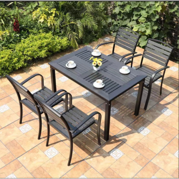 Outdoor Aluminum-Plastic Dining Set
