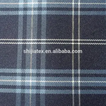 Cheap wholesale yarn dyed twill fabric