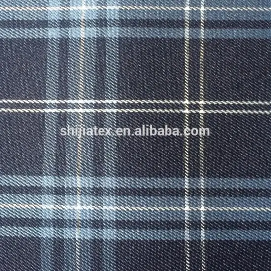 Cheap wholesale yarn dyed twill fabric