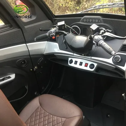 EEC L2e Mini Electric Automobile with an Electric Motor