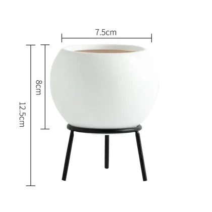Nordic Iron Art Meaty Flower Pot Vase