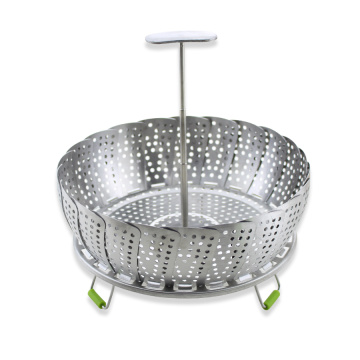 Stainless Steel Collapsible Vegetable Steamer Basket