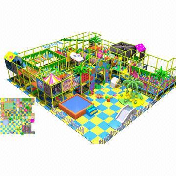 Indoor Playground Equipment with LLDPE Material, Energy and Imagination