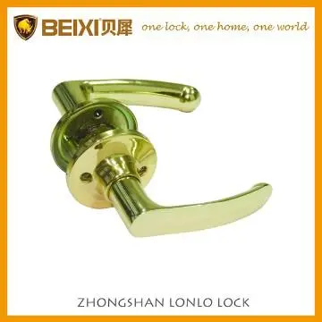 Zinc reversible handle yale key tubular entrance door locksets
