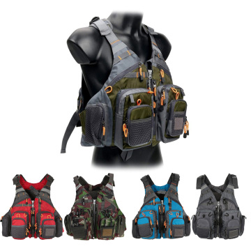 NEWMAJOR Professional Outdoor Sport Fishing Life Jacket
