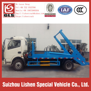 Camion à ordures Dongfeng Swing Arm Roll