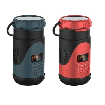 Multi Camping Lantern DAB+ FM Radio Solar Bluetooth Speaker