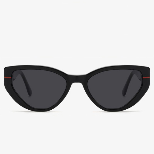 China Wine Red Acetate Lady Sunglasses Factory