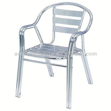 Modern aluminum patio furniture chair