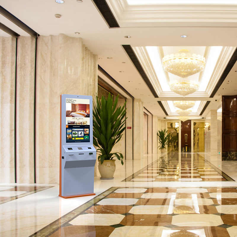 Hotel Lobby Self-Check-In Kiosk