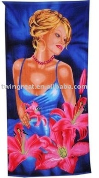velvet towel