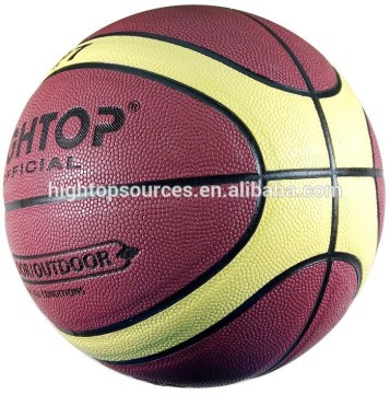 professional PU basketball custom logo printing