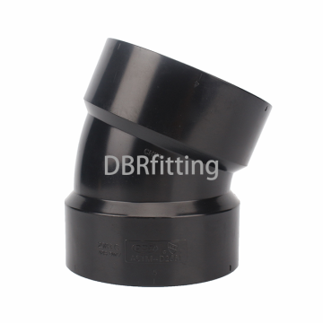 4 Inch ABS Pipe Fittings 22.5° ELBOW