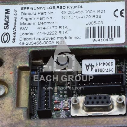Diebold Nixdorf EPP V4 Keyboard 49-211444-000A - ATM Machine Spare Parts