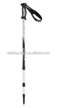 TUV/GS approved 3 sections telescopic aluminium6061 hiking stick