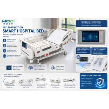 5-Function Electric ICU Bed