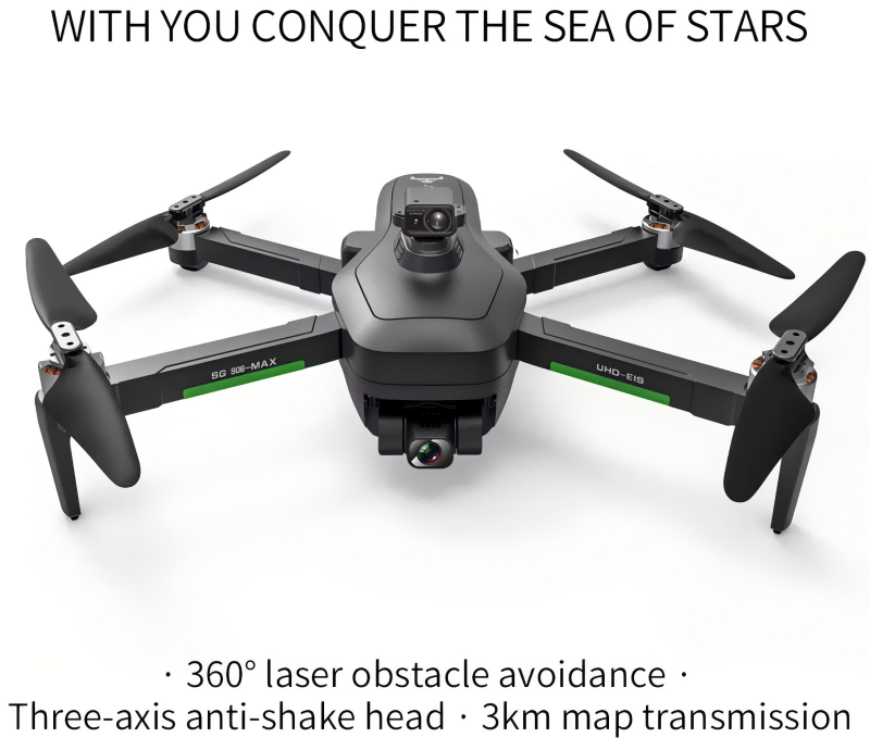 3km Range 3Axis Gimbal Obstacle Avoidance Dro