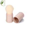 Bushs de maquillage de contour rétractable poudre Kabuki brosse