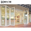 Security Aluminium Vertical Folding Door