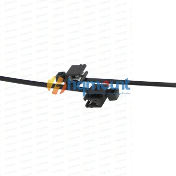 High-Quality Industrial Black Velcro UV Protected Polypropylene Cable Tie with Buckle and Clip