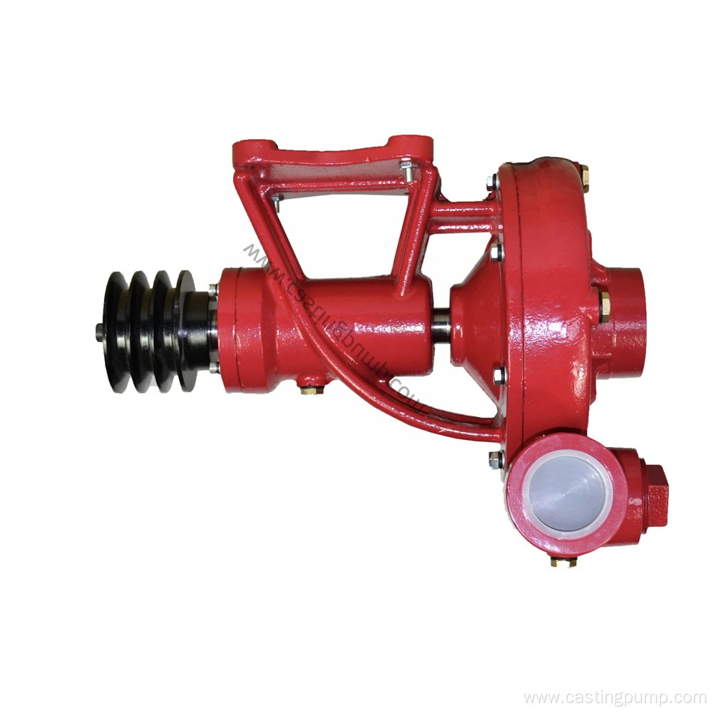 High Head Casting Iron Belt Pulley Pump