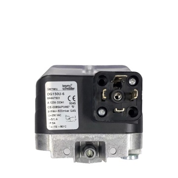 KROMSCHRODER DG 150U-6 Switch de presión del compresor de aire y su aplicación en quemadores de gases industriales