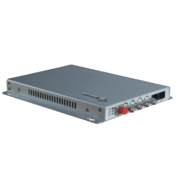 Industrial 4 Channel Optical Transveiver With 10 Bit