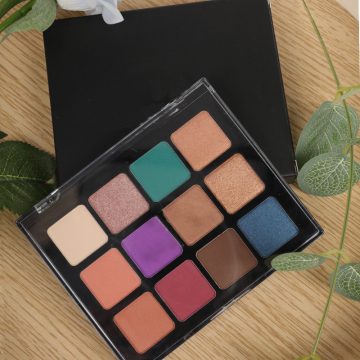 No LOGO 12 Color eyeshadow palettes custom private label maquiagem makeup eyeshadow palette