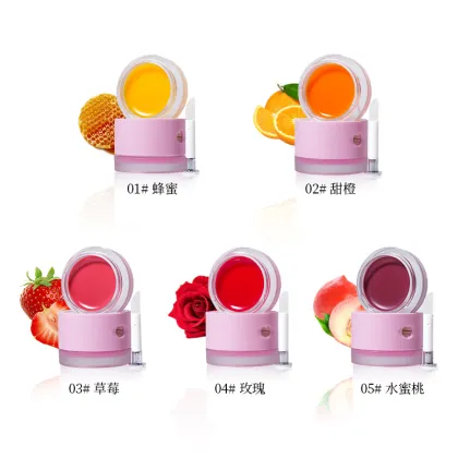 Luxury Private Label Lip Sleeping Mask - Collagen Plumper Jelly Crystal Lip Mask Manufacturer