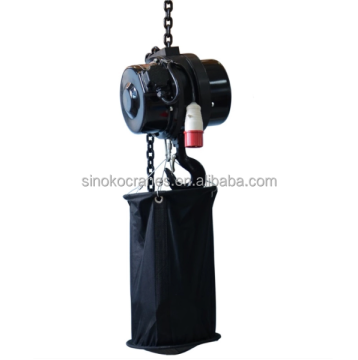 Sinokocranes Stage Electric Chain Hoist with Controller and Air Box Packaging