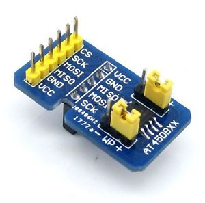 Mini AT45DBXX Dataflash Shield Module