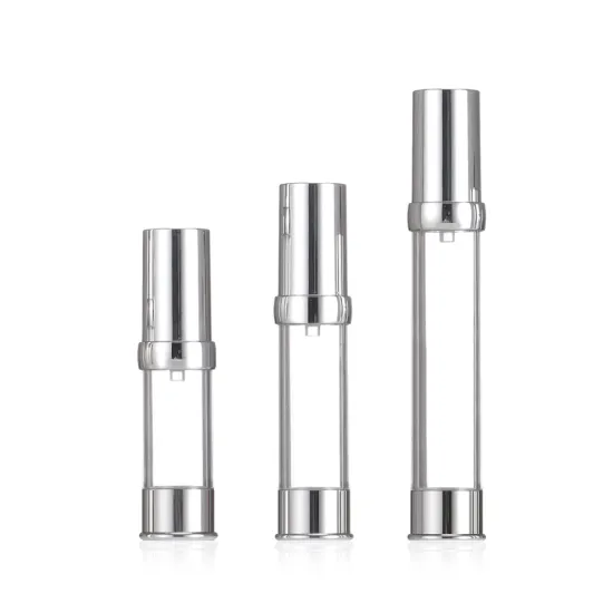 Wholesale OEM Transparent Airless Lotion Bottle with Pump