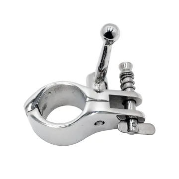 22mm/25mm Marine Grade 316 Stainless Steel Jaw Slide with Boat Pin and Cam Clamp: Essential Boat Part for Yacht Bimini Top Assembly