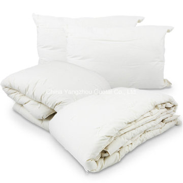 Wholesale White Washable Wool Comforter Soft Quilt Cover (GT-09667)