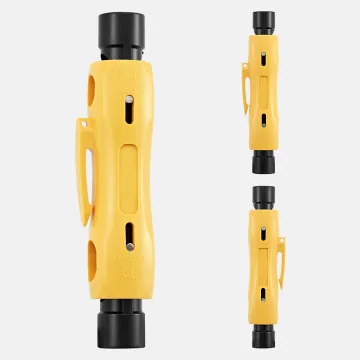Coaxial Cable Stripping Tool: RG6, RG59, RG7, RG11 Wire Sheath Stripper