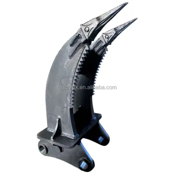 MACMAX Mini Ripper Construction Machinery Parts Double/Single Teeth Excavator Root Ripper