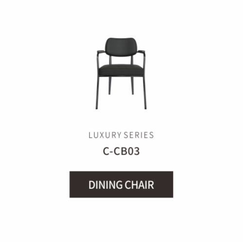 cadeira de jantar de sala de jantar de móveis para refeições