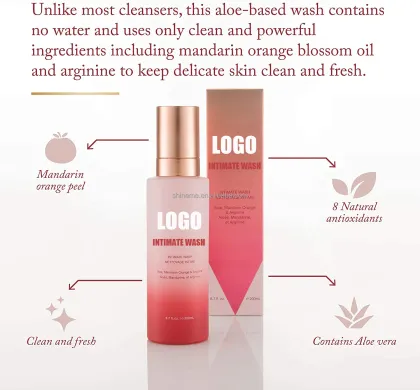 OEM Non-Irritating Almond Oil Vaginal Mousse Cleanser