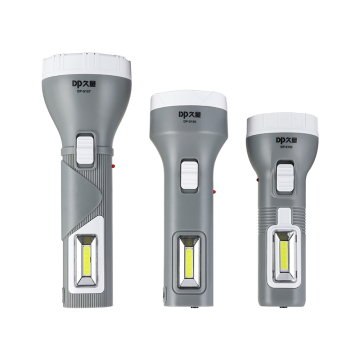 Dual-Function Rechargeable LED Flashlight with Side Light