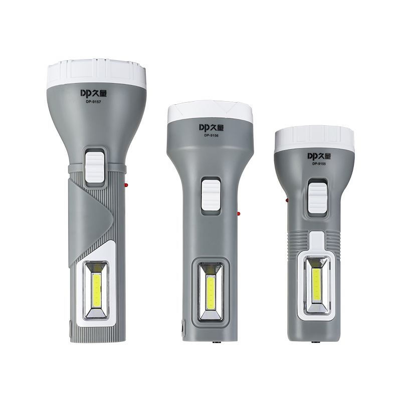 Dual-Function Rechargeable LED Flashlight with Side Light